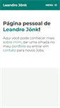 Mobile Screenshot of jonk.com.br